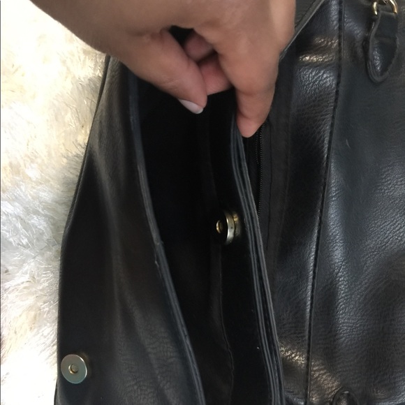 Black Studded Crossbody Bag - Picture 6 of 10